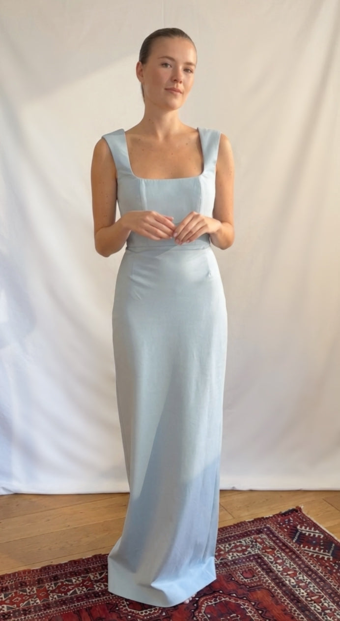 The Anastasia, Cotton, Sky Blue or Olive Green